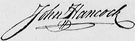 John Hancock signature